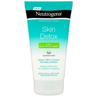 Neutrogena skin detox 2-in-1 clay wash mask